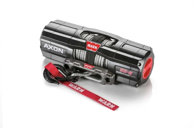 WARN AXON 55-S Powersports Winch - 5,500 lb Synthetic Rope