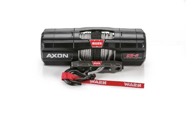 WARN AXON 55-S Powersports Winch - 5,500 lb Synthetic Rope