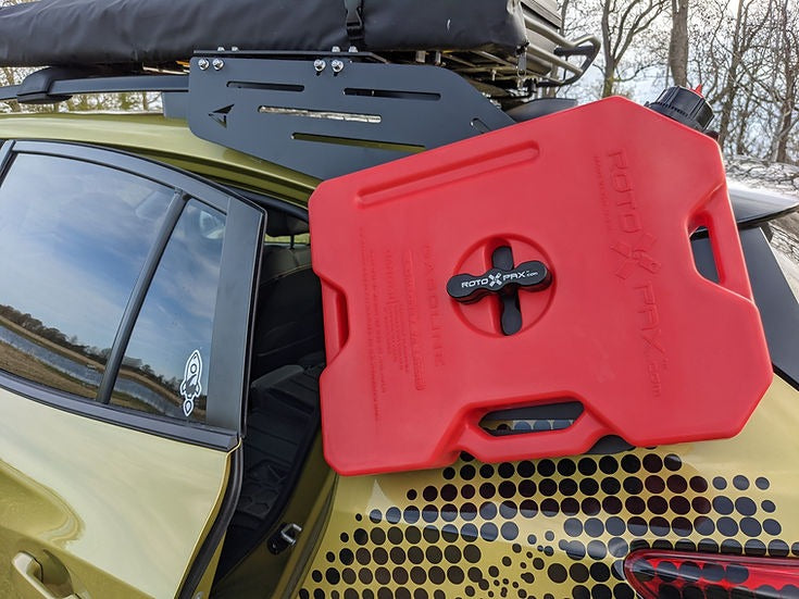 2018-2023 Crosstrek Rack Wing RotoPax Fuel Tank Mount