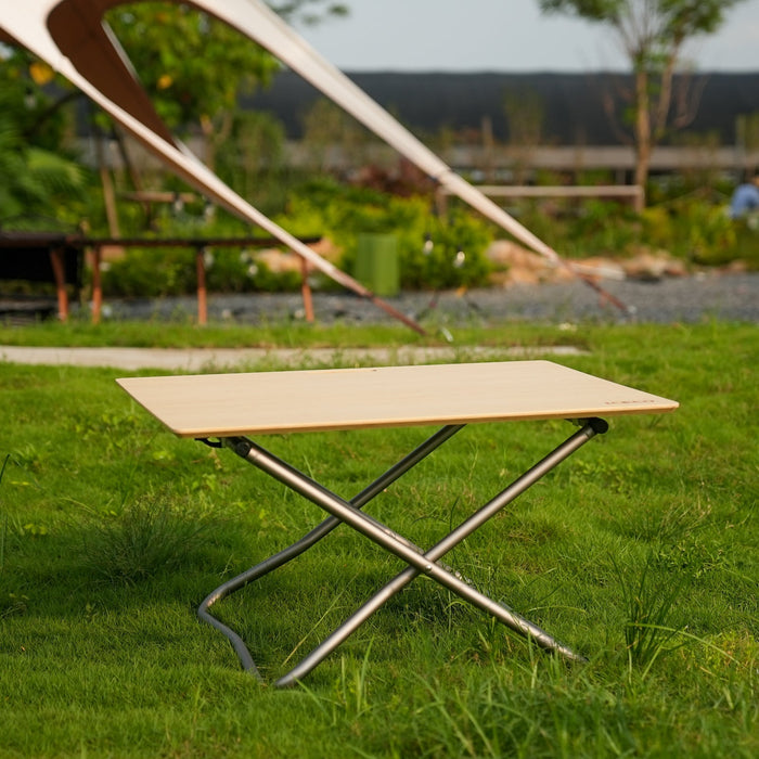 Portable Folding Bamboo Camping Table