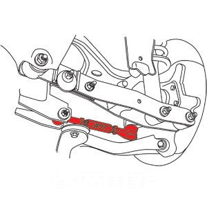 SPC Adjustable Rear Toe Arm | 2018-2025 Crosstrek