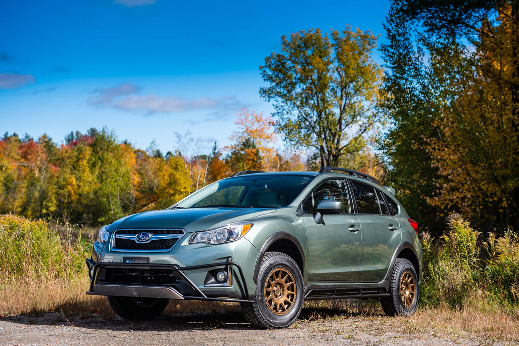 LP Aventure Rock sliders - Subaru XV Crosstrek - 2013-2017 (pair) - Bare