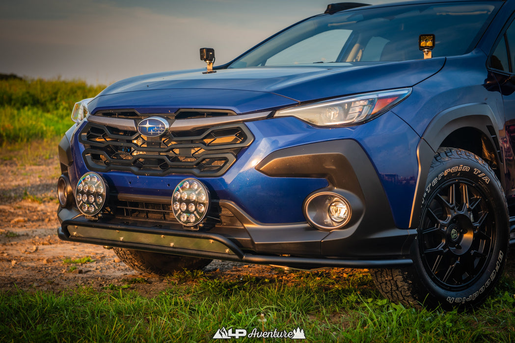 LP Aventure Bumper guard - (PREMIUM SERIES) 2024+ Crosstrek - Bare + Front Plate