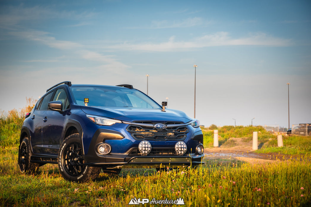 LP Aventure Bumper guard - (PREMIUM SERIES) 2024+ Crosstrek - Bare + Front Plate