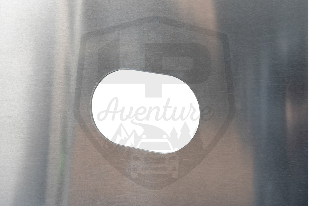 LP Aventure - engine - skid plate - 2020-2025 Outback - 2020 with oil drains holes
