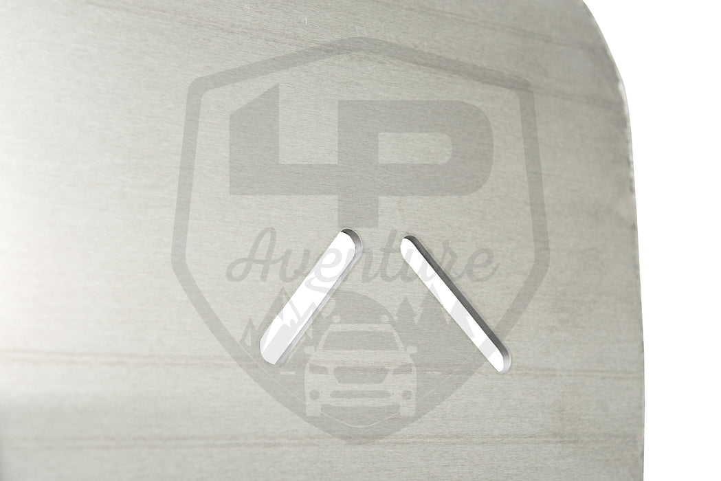 LP Aventure - engine - skid plate - 2020-2025 Outback - 2020 with oil drains holes