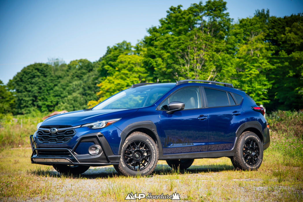 LP Aventure Large Bumper guard - (PREMIUM SERIES) 2024+ Crosstrek - Bare + Front Plate