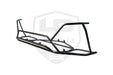 LP Aventure Large Bumper guard - (PREMIUM SERIES) 2024+ Crosstrek - Bare + Front Plate