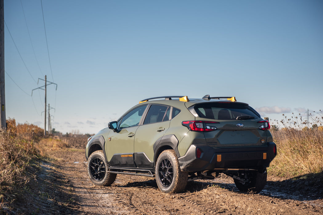 LP Aventure Rock sliders - Subaru Crosstrek - 2018-2026 / Crosstrek Wilderness 2024+ - Bare