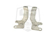 LP Aventure - Hood light brackets (Pair) - Outback 2020-2025 / Outback Wilderness 2022-2025 - Bare Stainless Steel