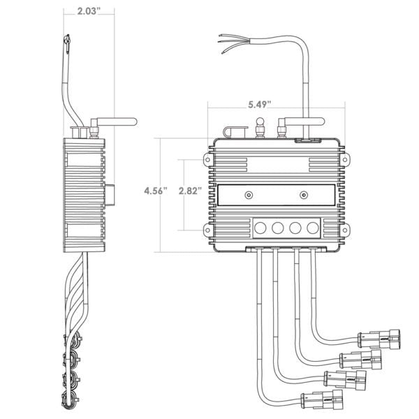 TRIGGER 4 PLUS Wireless Switch Panel