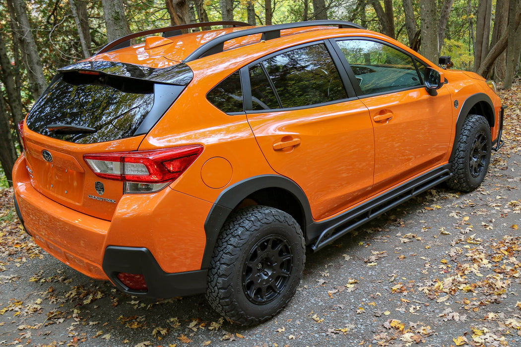 LP Aventure Rock sliders - Subaru Crosstrek - 2018-2026 / Crosstrek Wilderness 2024+ - Bare