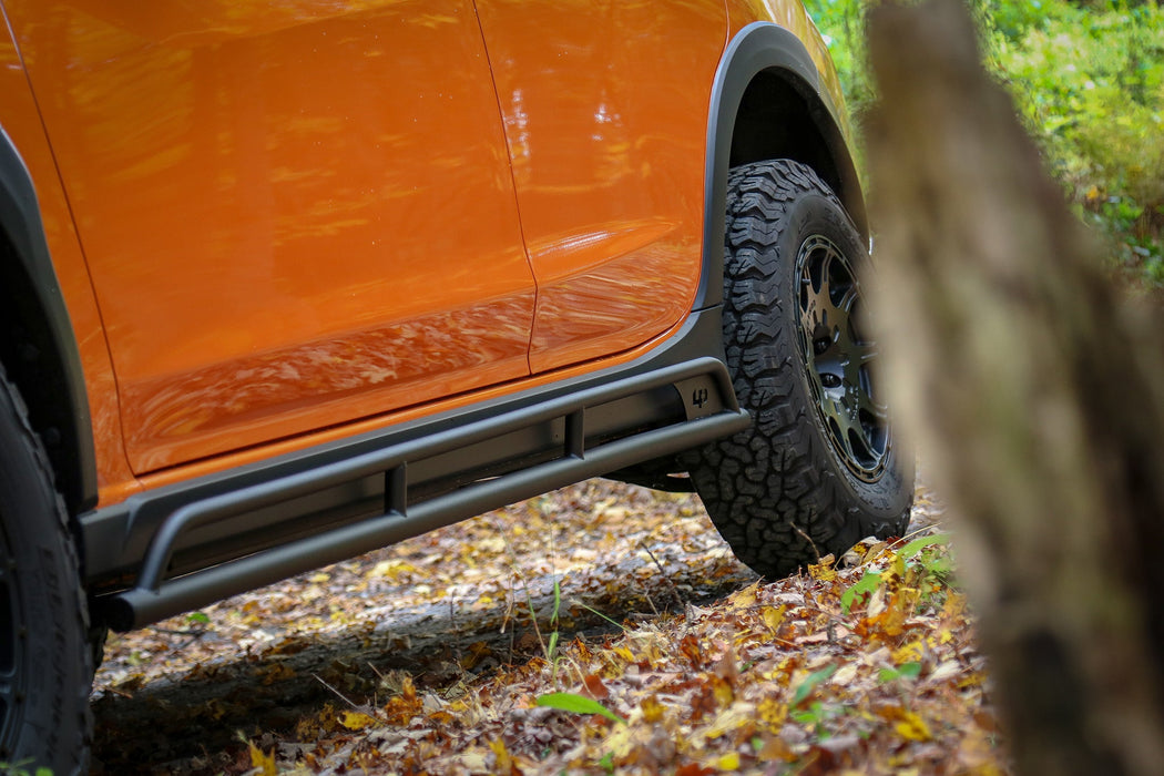 LP Aventure Rock sliders - Subaru Crosstrek - 2018-2026 / Crosstrek Wilderness 2024+ - Bare