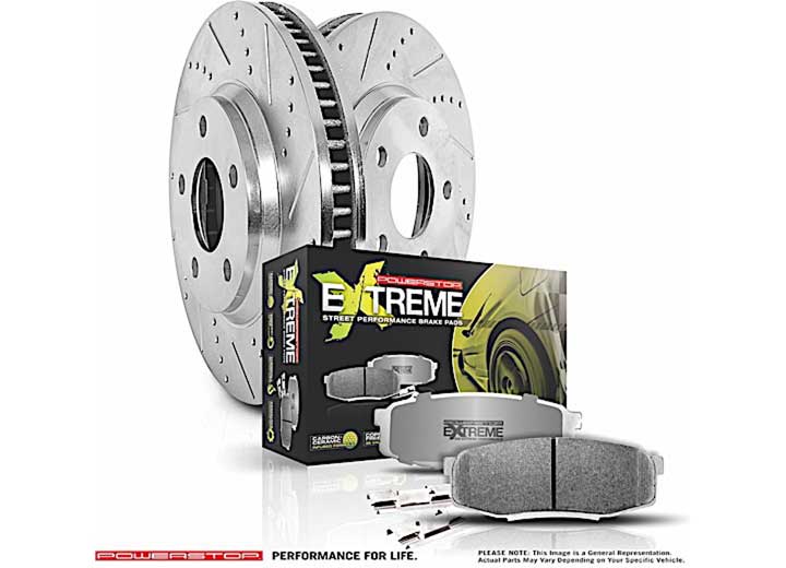 PowerStop Z26 Drilled & Slotted Brake Kit | 2018-2023 Crosstrek