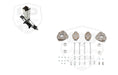 LP Aventure lift kit - Subaru XV Crosstrek 2013-2017 - Bare 1.5"