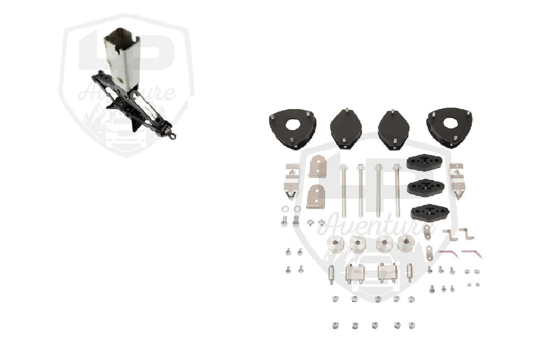LP Aventure lift kit - Subaru Crosstrek 2018-2026 / Crosstrek Wilderness 2024-2026 - Bare 1.5"
