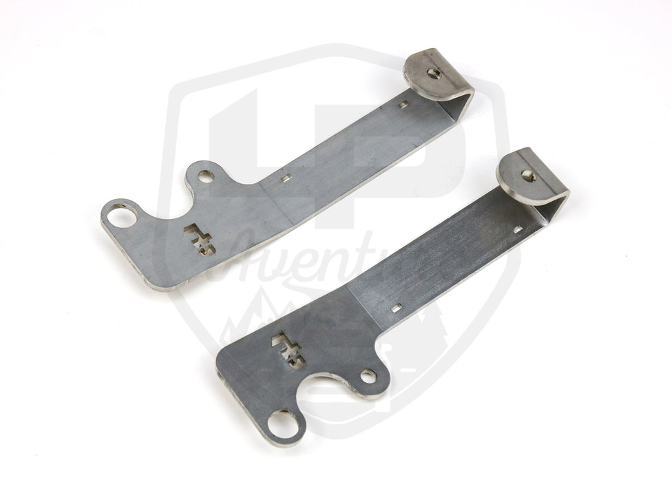 LP Aventure - Hood light brackets (Pair) - 2015-2019 Subaru Outback - Bare