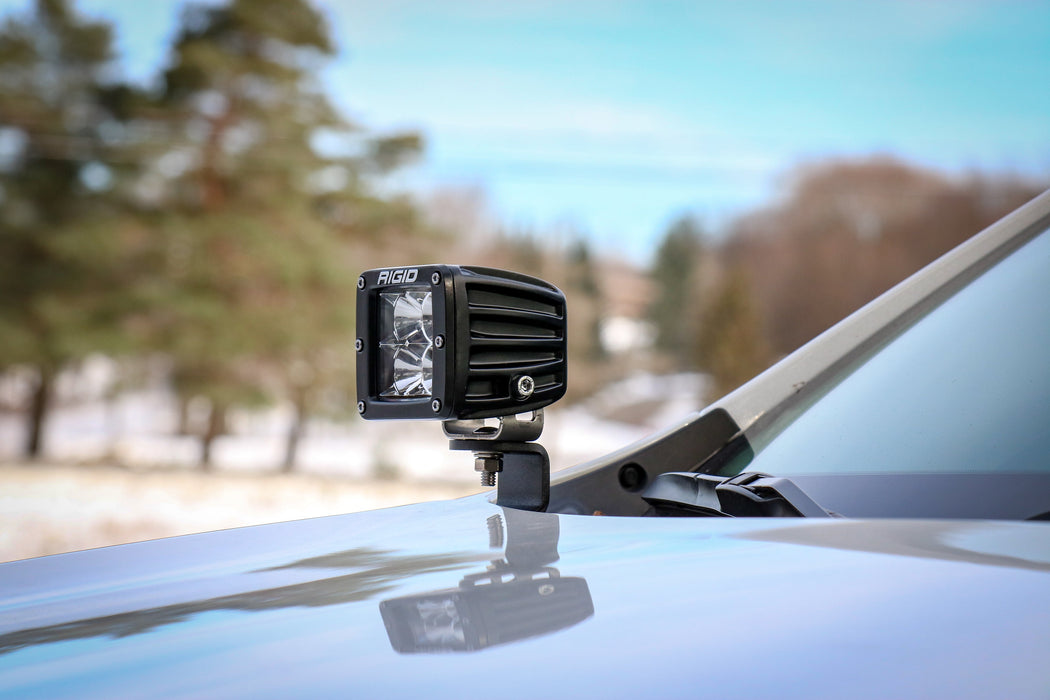 LP Aventure - Hood light brackets (Pair) - 2015-2019 Subaru Outback - Bare