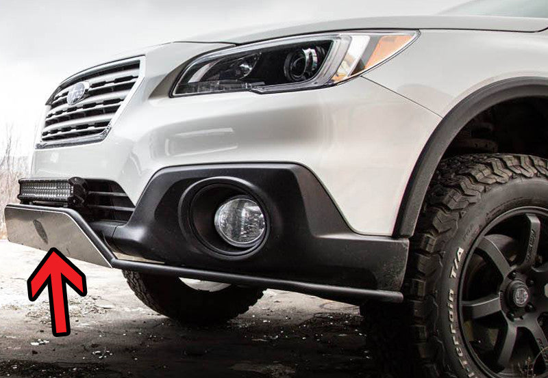 Front plate - Outback - bumper guard - Option - Default Title