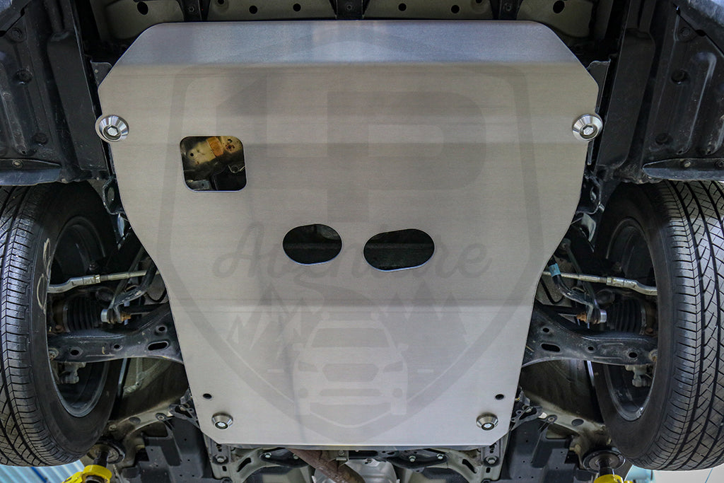 LP Aventure Standalone Skid Plate - 2015-2019 Outback - 2015-2019 with oil drains holes