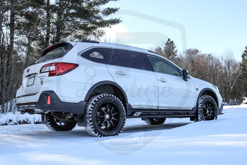 LP Aventure Rock sliders - Subaru Outback 2015-2019 (pair) - Bare