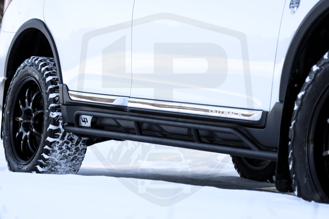 LP Aventure Rock sliders - Subaru Outback 2015-2019 (pair) - Bare